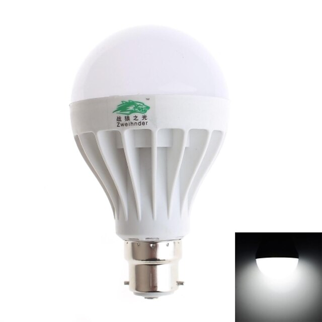  9W B22 LED-bollampen A70 15 SMD 5630 800 lm Koel wit Decoratief AC 220-240 V 1 stuks