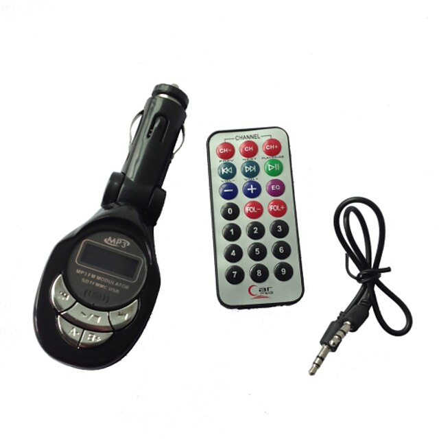  Car MP3 USB / SD / MMC / reproductor con modulador de FM (szc1270)