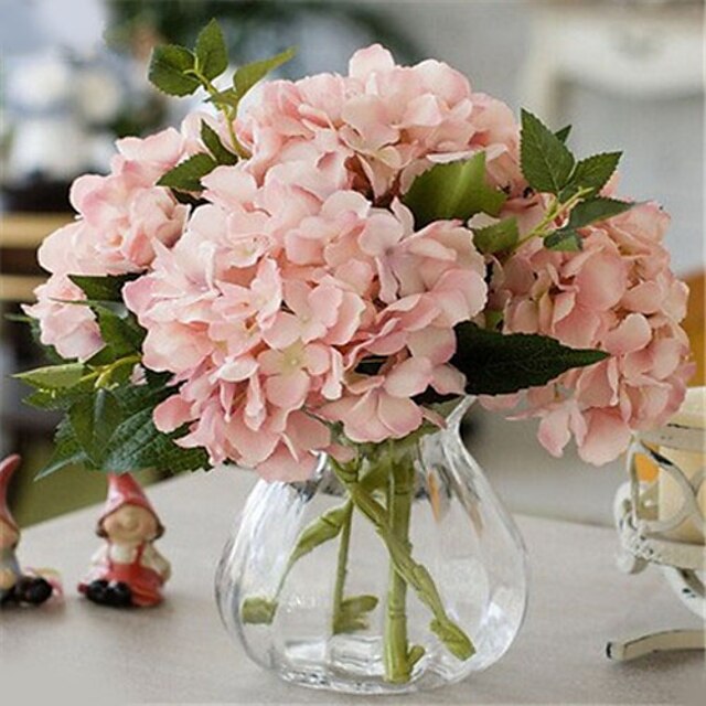  Kunstbloemen 1 Tak Bruidsboeketten Hortensia's Bloemen voor op tafel