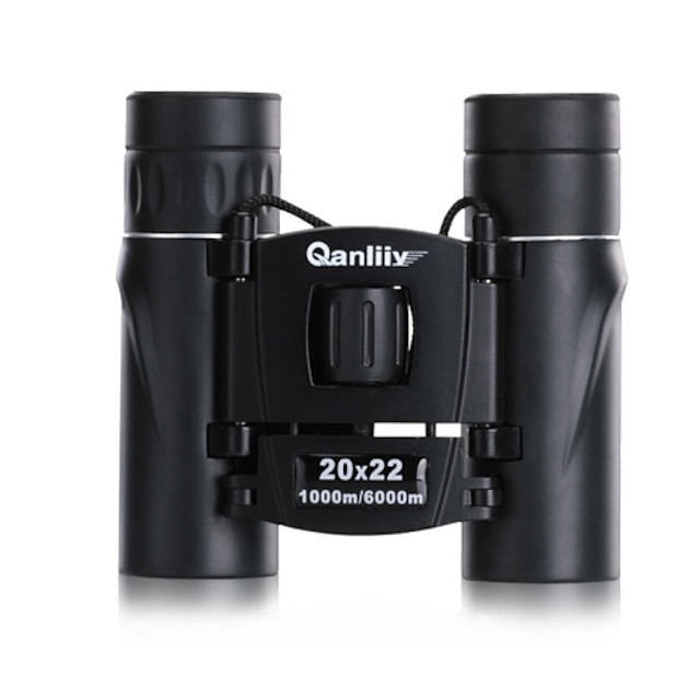  Qanliiy 20 X 22 mm Jumelles Toit Imperméable Haute Définition Générique Entièrement  Multi-traitées BAK4 Vision nocturne Caoutchouc
