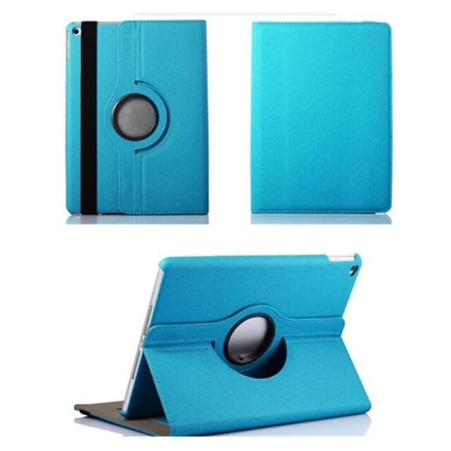  Case For Apple iPad Mini 5 / iPad New Air(2019) / iPad Air 2 360° Rotation / with Stand / Origami Full Body Cases Solid Colored Textile