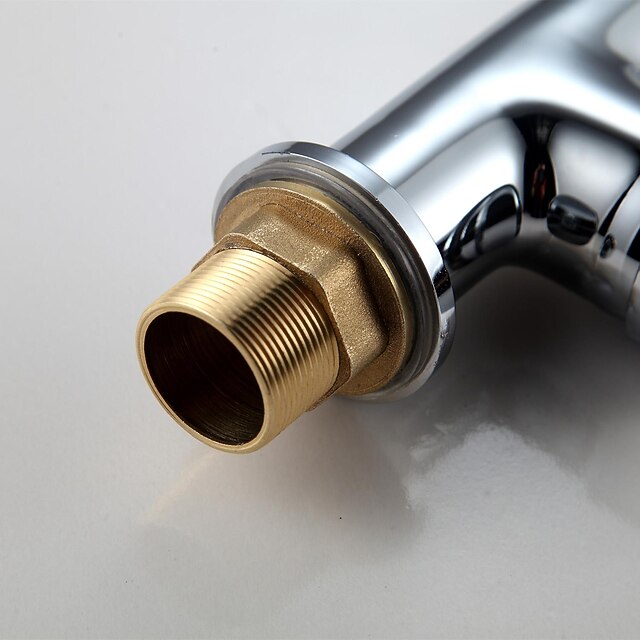 Grifería de Cocina - 1 Orificio Cepillado Boquilla estándar / Alto