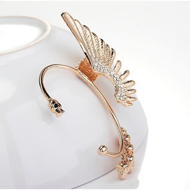  Męskie Damskie Ear Cuffs Spersonalizowane Luksusowy Imitacja diamentu Kolczyki Biżuteria Na Codzienny Casual Sport