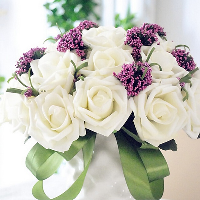  Gałąź Styropian Roses Bukiety na stół Sztuczne Kwiaty