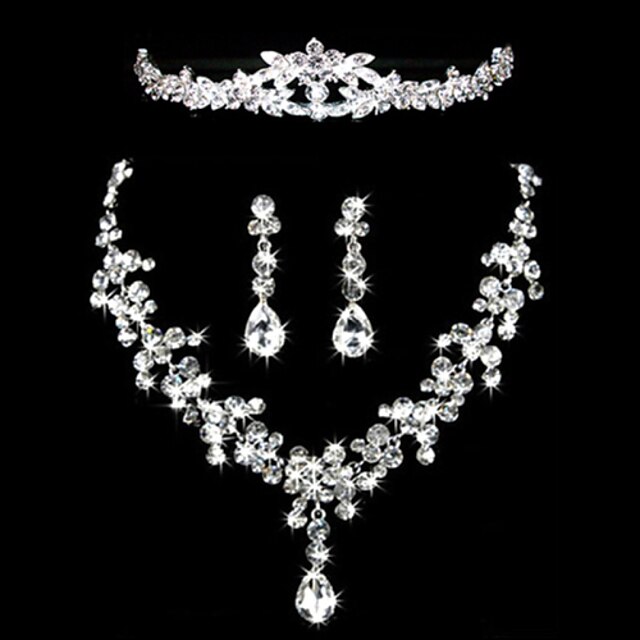  Γυναικεία Ιβουάρ Σετ Κοσμημάτων Σκουλαρίκια Κοσμήματα Για Γάμου Πάρτι Ειδική Περίσταση Επέτειος Γενέθλια Δώρο / Κολιέ / Αρραβώνας