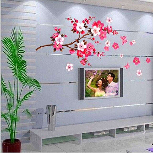  Botanical Romance Still Life Fashion Wall Stickers Plane Wall Stickers Decorative Wall Stickers,Vinyl Home Decoration Wall Decal For Wall