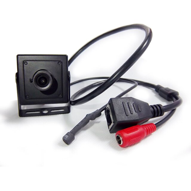  hqcam® 720p ip câmera de áudio da câmera 1.0mp mini câmera de rede (lente de 3.6mm, onvif)