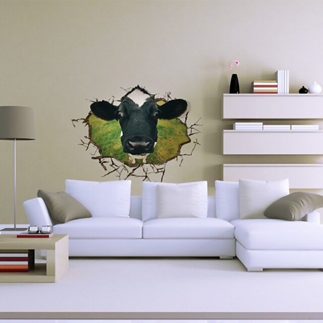  Calcomanías Decorativas de Pared - Calcomanías 3D para Pared 3D Sala de estar / Dormitorio / Comedor / Lavable
