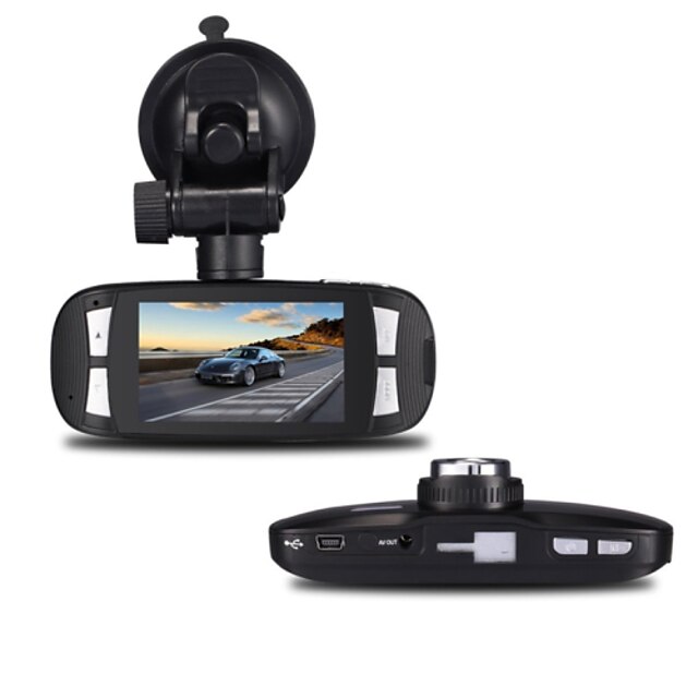  h200 1080p Full HD / HD Car DVR 120 Degree Wide Angle 5.0 Mega CMOS 2.7 inch LCD Dash Cam with motion detection 1 infrared LED Car Recorder