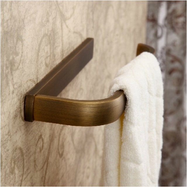 Antique Brass Finish Brass Material Towel Ring