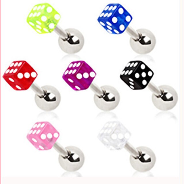  Women's Body Jewelry Ear Piercing Unique Design / Fashion Stainless Steel Costume Jewelry For Daily / Casual Summer