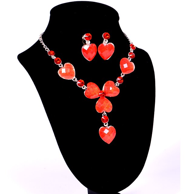 Love Alloy Wedding/Party Jewelry Set With Rhinestone 3109384 2023 9.99