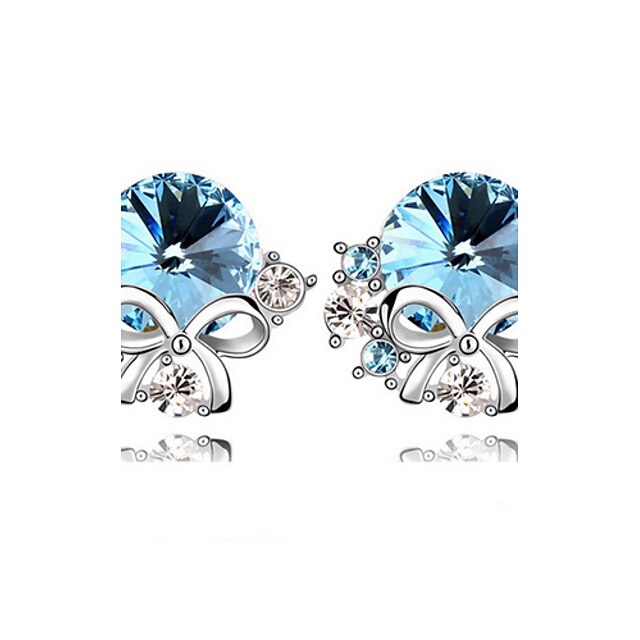  Earring Stud Earrings Jewelry Women Alloy / Rhinestone 1set Blue / Pink