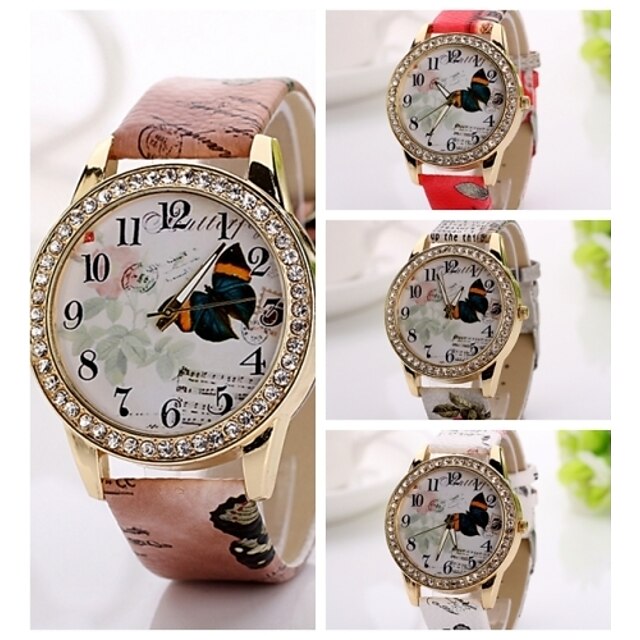 2015  New  flower  And Butterfly OF  WOMEN  WATCH Cool Watches Unique Watches