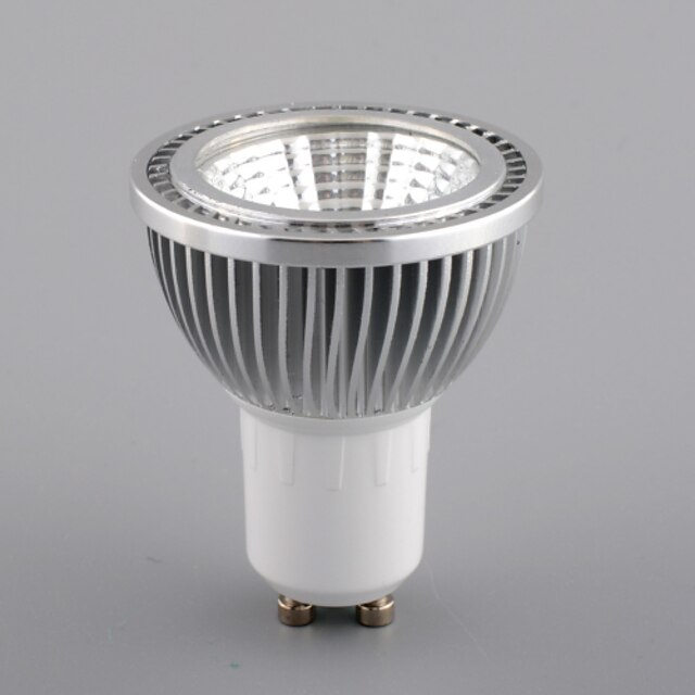  550-600lm GU10 LED Spotlight MR16 1 LED Beads COB Dimmable Warm White / Cold White / Natural White 110-130V