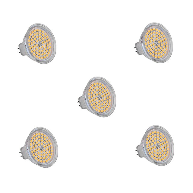  YWXLIGHT® 5 Stück 5 W LED Spot Lampen 540 lm 60 LED-Perlen SMD 2835 Warmes Weiß Kühles Weiß 220-240 V / RoHs