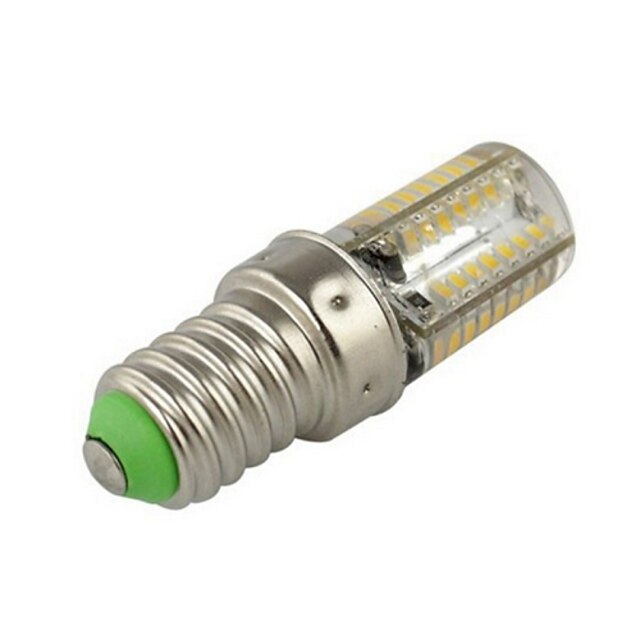  2.5 W LED kukorica izzók 200-250 lm E14 T 64 LED gyöngyök SMD 3014 Meleg fehér Hideg fehér 220-240 V / 1 db. / RoHs / CCC
