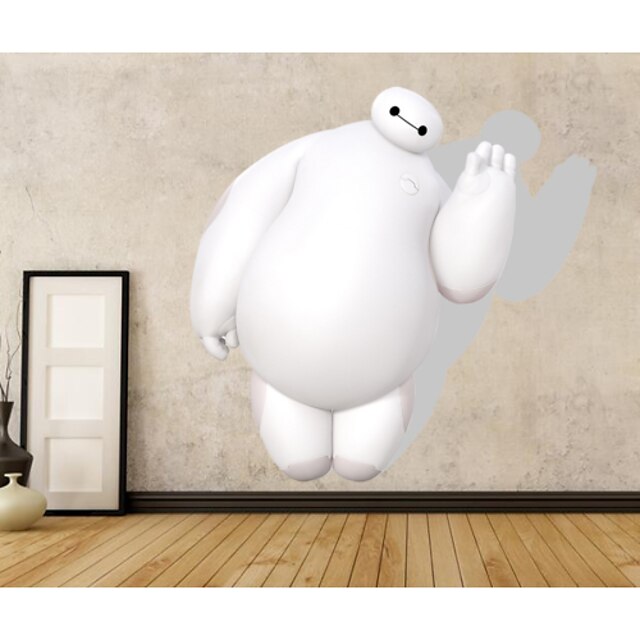  Wall Stickers Wall Decals, Baymax PVC Wall Stickers