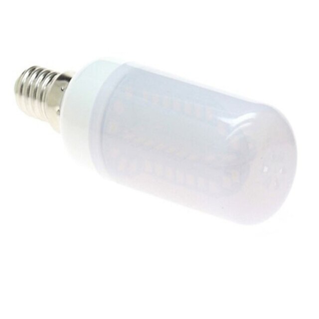  4 W LED Corn Lights 350-400 lm E14 T 56LED LED Beads SMD 5050 Warm White Cold White 220-240 V / 1 pc / RoHS / CCC