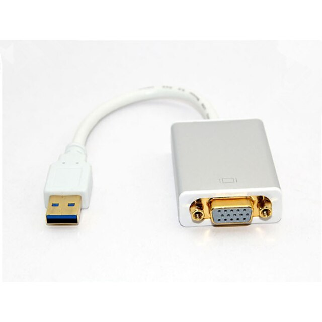  USB3.0 interfész külső grafikus adapter VGA HD 1080p kivetített