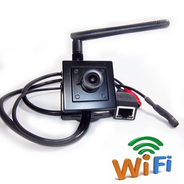  IP-Kamera - Bewegungserkennung/Dual Stream/Remote Access/IR-cut/Wi-Fi Protected Setup/Plug-and-Play - Innen