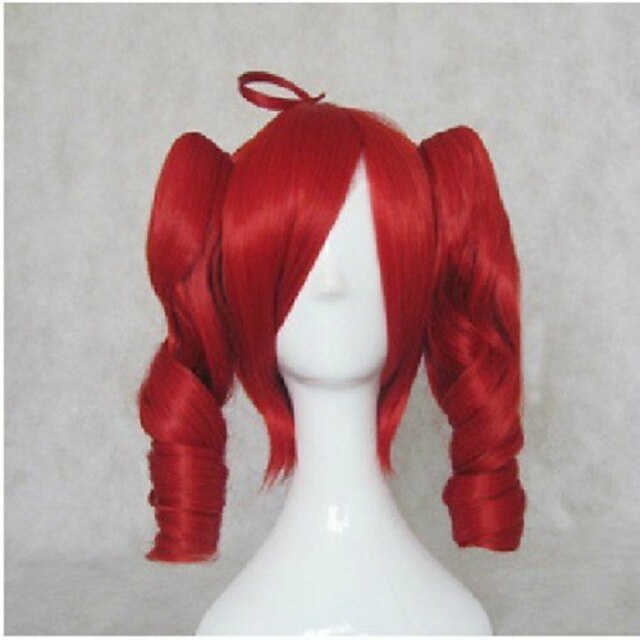  Cosplay Costume Wig Synthetic Wig Cosplay Wig Loose Wave Loose Wave With Ponytail Wig Blonde Medium Length Yellow Red Blonde Brown Synthetic Hair Women's Red Blonde Brown hairjoy
