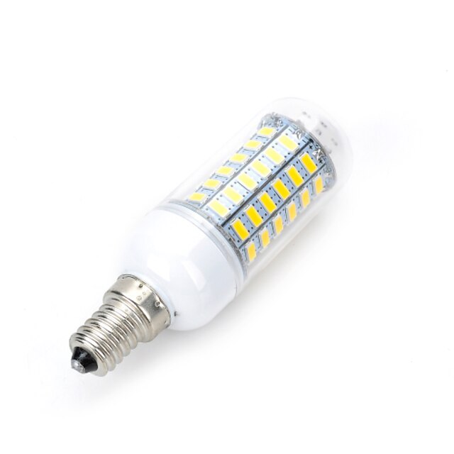  E14 LED-kornpærer T 69 leds SMD 5730 Varm hvit Kjølig hvit 900-1000lm 3000/6500K AC 220-240V 