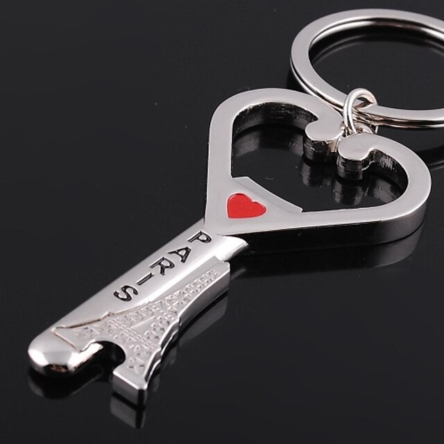  Keychain Favors Stainless Steel Keychains-Piece/Set Wedding Favors