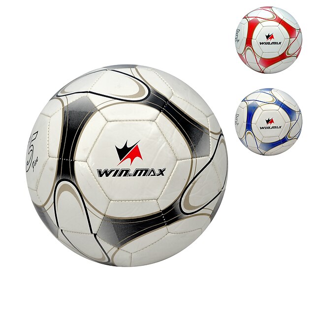  Winmax® Outdoor 2.0mm PVC Red \ Blue \ Black 5# Training Football \ Soccer