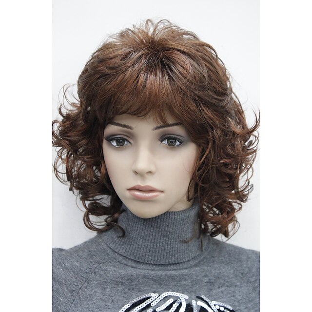  Synthetic Wig Wavy Style With Bangs Wig 2 4 6 Synthetic Hair Women's Wig Long Hivision