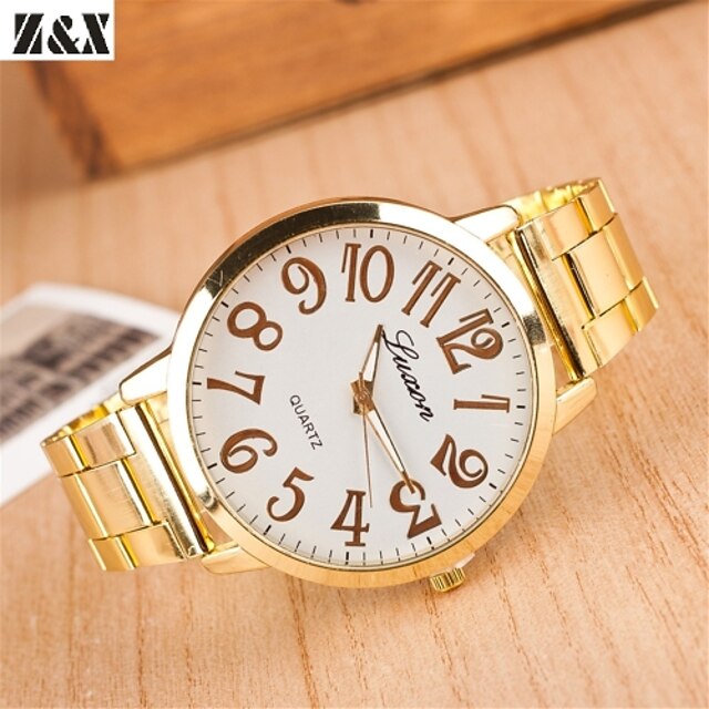  Women's Fashion Watch Dress Watch Wrist Watch Quartz Gold Sparkle - Golden