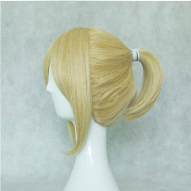  Perruque de cosplay Perruque Synthétique Perruques de Déguisement Droit Droite Perruque Blond Blonde Cheveux Synthétiques Femme Blond hairjoy