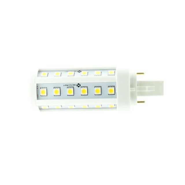  SENCART 3000-3500/6000-6500lm G24 LED kukorica izzók T 48 LED gyöngyök SMD 5050 Dekoratív Meleg fehér / Hideg fehér 85-265V / 1 db.