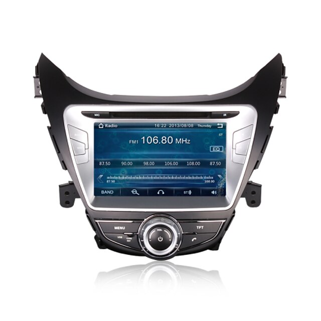  cusp® 8 ιντσών 2DIN DVD player αυτοκινήτου για Hyundai Elantra / avante / I35 2011 με 2013 GPS, υποστήριξη, BT, RDS, το παιχνίδι, το iPod