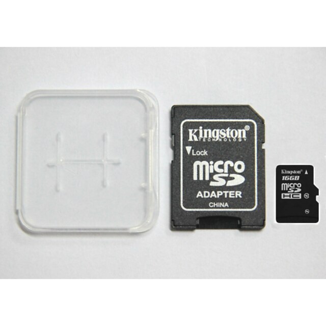  originele kingston digitale 16 GB klasse 10 micro sd en de geheugenkaart en de adapter doos geheugenkaart