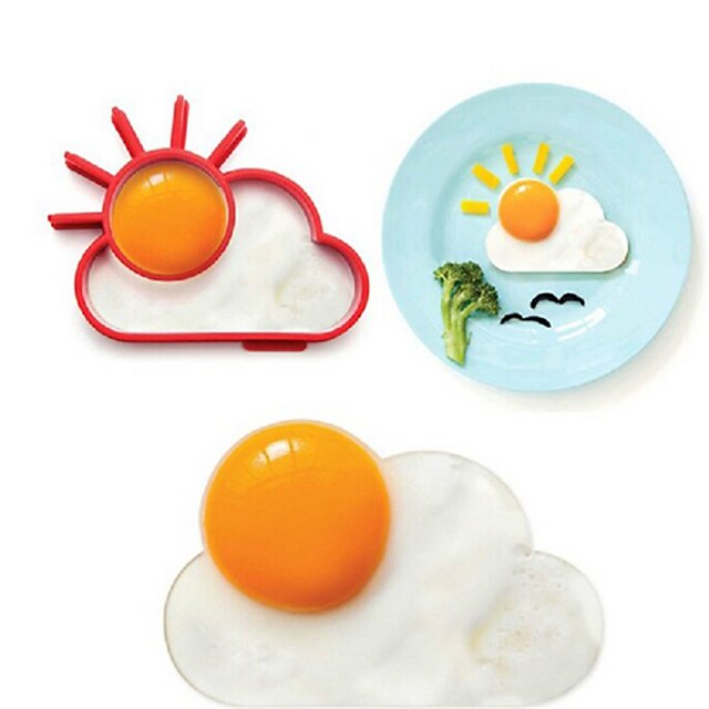  1db konyhai eszközök Rozsdamentes acél Kreatív Konyha Gadget DIY Mold Egg