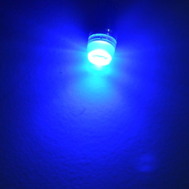  أضواء ديكور 90lm T10 1 الخرز LED طاقة عالية LED أبيض كول أزرق 12 V