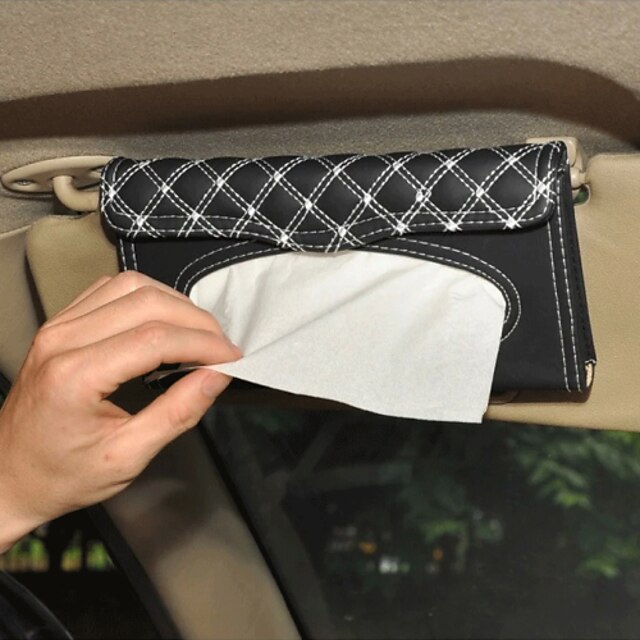  Wnętrze samochodu Osłona przeciwsłoneczna ręcznik papierowy samochód do stylizacji