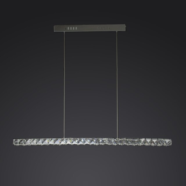  UMEI™ 5 cm Cristal / LED Lampe suspendue Métal Chrome Moderne contemporain 90-240V