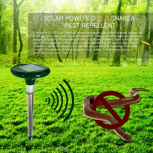  1pc Solar Battery Rechargeable Waterproof Lighting