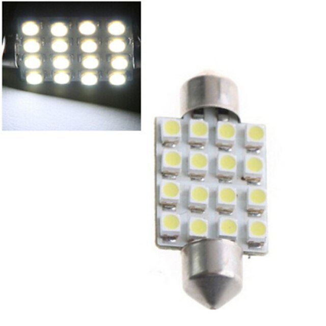  תאורה לקישוט 1000 lm H1 16 LED חרוזים לד בכוח גבוה דקורטיבי לבן קר 12 V 24 V / חלק 1 / RoHs / CCC