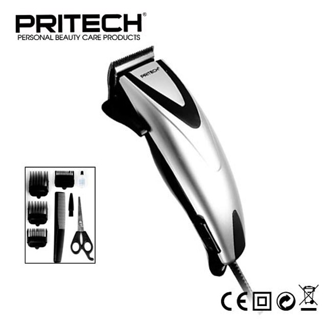  Pritech μάρκα εργαλεία επαγγελματική ηλεκτρική κουρευτική μηχανή μαλλιών χλοοτάπητα styling για οικογενειακή χρήση σαλόνι