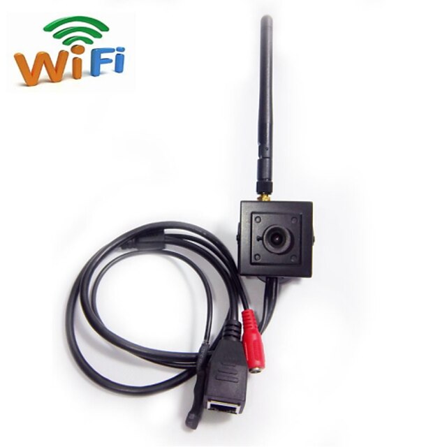  Mozgásérzékelő/Kettős videó jelfolyam (Dual Stream)/Távelérés/IR-cut/Wi-Fi Protected Setup/Plug and play - Otthoni Mini