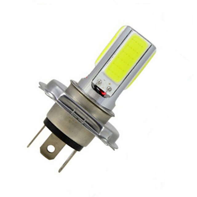  3.5 W Lampe de Décoration 300-350 lm H4 4LED Perles LED COB Blanc Froid 12 V / 1 pièce / RoHs / CCC