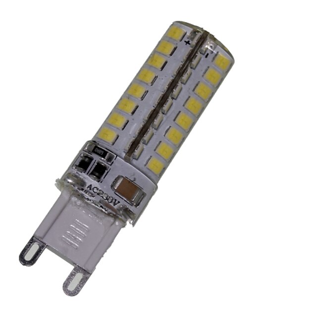  LED лампы типа Корн 550-650 lm G9 T 64 Светодиодные бусины SMD 3020 Декоративная Тёплый белый Холодный белый 220-240 V 110-130 V / RoHs / CE