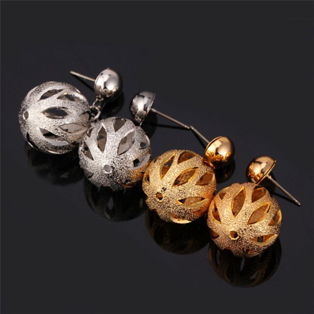  Women's Vintage Party Work Casual Earrings Jewelry Gold / Silver For Party Anniversary Birthday Gift