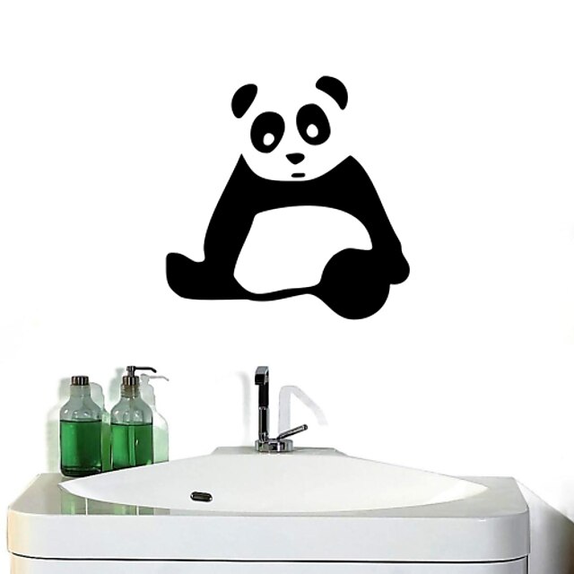  Wall Stickers Wall Decals, Giant Panda Bathroom Decor Mural PVC Wall Stickers