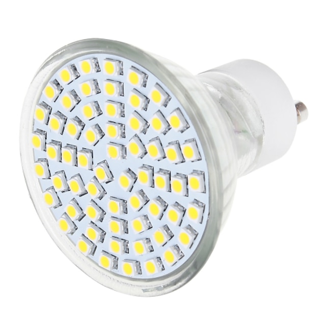  YWXLIGHT® LED szpotlámpák 570 lm GU10 1 LED gyöngyök SMD 3528 Meleg fehér Természetes fehér 220-240 V / 1 db.