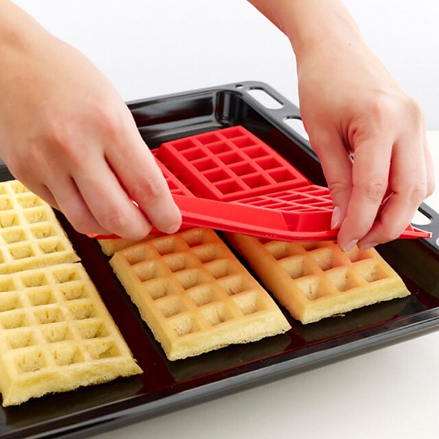  Bakeware tools Silicone DIY For Pie Cake Kitchen Rectangular Cake Molds Cookie Cutters 1pc