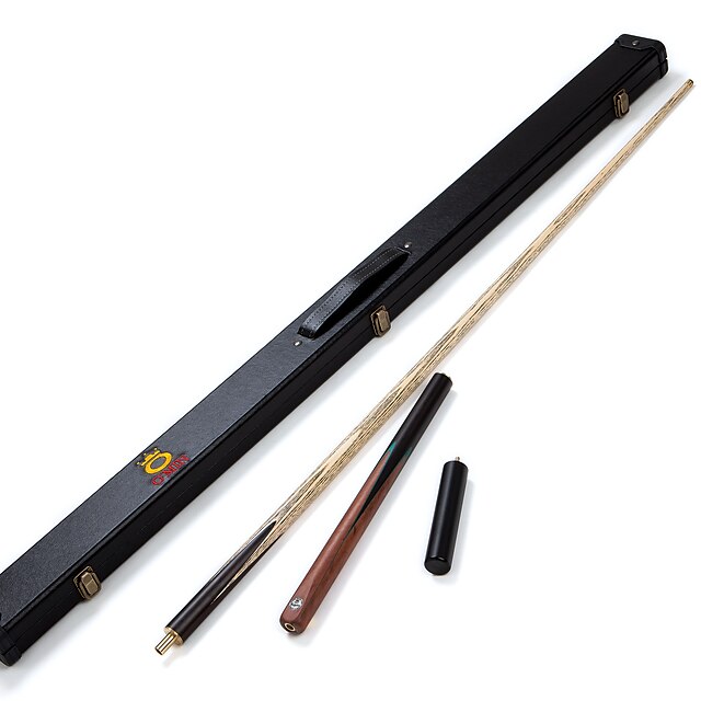  3-4 jointed handmade ash snooker pool cue o min enlightenment billiard cue cue case